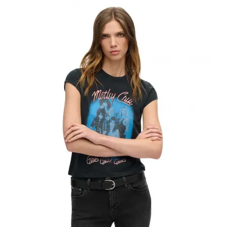 슈퍼드라이 Motley Crue 반팔 티셔츠 142419048