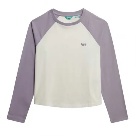 슈퍼드라이 에센셜 Logo 베이스볼 긴팔 상의 142480935