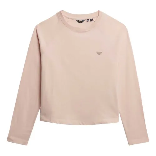 슈퍼드라이 에센셜 Logo 긴팔 상의 142480942