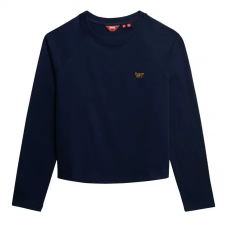 슈퍼드라이 에센셜 Logo 긴팔 상의 142480943