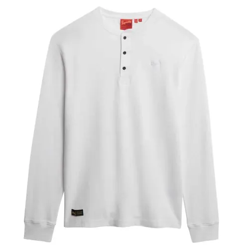 슈퍼드라이 Vle Mid Weight Henley 긴팔 티셔츠 142480962