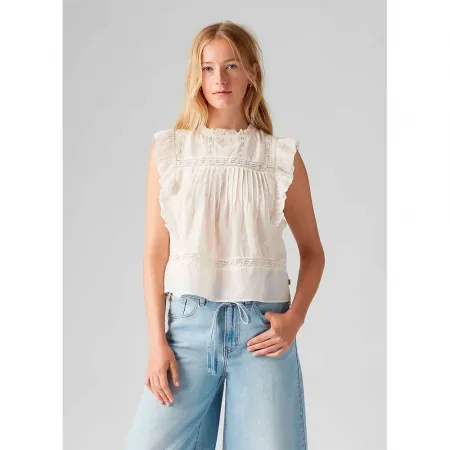 리바이스 Edith Sl 블라우스 리퍼비쉬 142497031