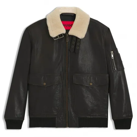 휴고 보스 Loran 10264624 가죽 자켓 142530182