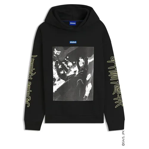 휴고 보스 Nimayho 10257685 BLUE 풀지퍼 스웨터 142530237