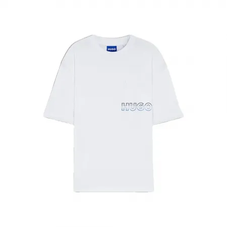 휴고 보스 Nogoste 10272987 BLUE 반팔 티셔츠 142530244