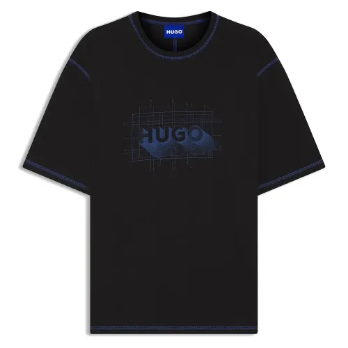 휴고 보스 Nothal 10273257 BLUE 티셔츠 142530247