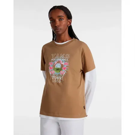 반스 Boyfriend Fit Yesterdays 반팔 티셔츠 142563604