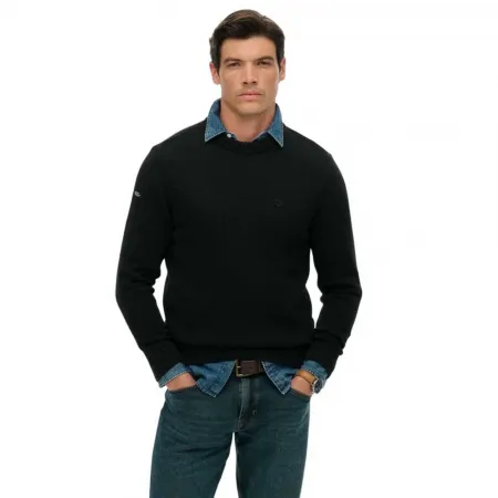 슈퍼드라이 Preppy 코튼 스웨터 142576366