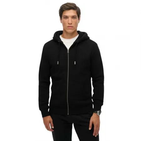 슈퍼드라이 빈티지 Logo 엠브로이더드 하프 지퍼 스웨터 142576422