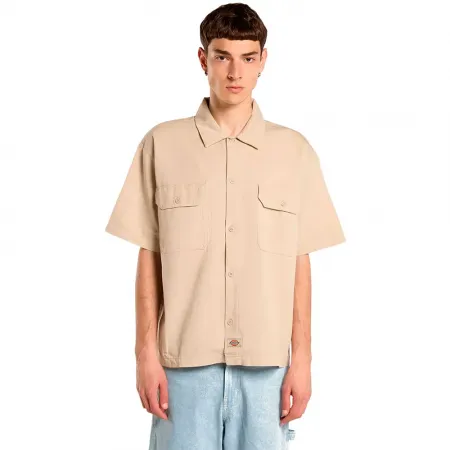 디키즈 247 Garment Dyed 워크 반팔 셔츠 142595629