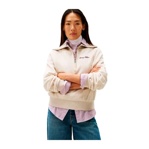 타미힐피거 WW0WW46632 하프 지퍼 스웨터 142635908