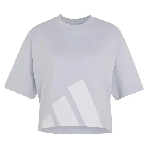 아디다스 에센셜 Big Logo Boyfriend 그래픽 반팔 티셔츠 142666412