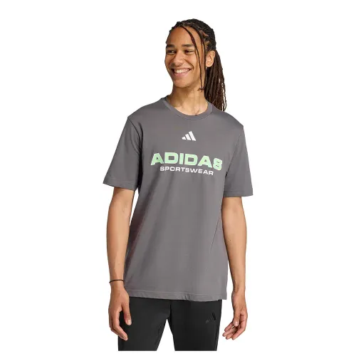 아디다스 House Of Tiro Linear 그래픽 반팔 티셔츠 142666660