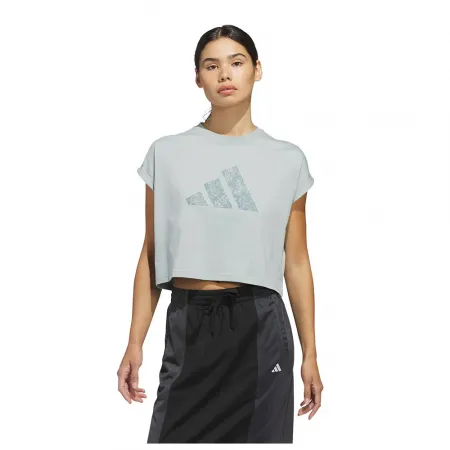 아디다스 Western Florals Big Logo 그래픽 반팔 티셔츠 142667423