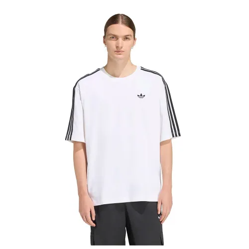 아디다스 아디컬러 3 스트라이프 오버핏 반팔 티셔츠 142667719