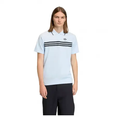 아디다스 Chest 스트라이프 Slim 반팔 폴로 셔츠 142667779