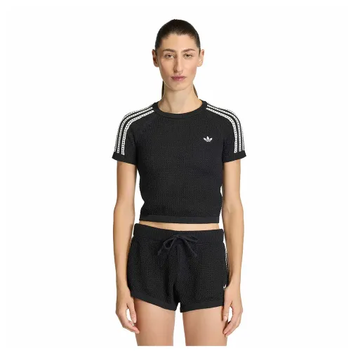 아디다스 Knitted Crochet Cali 반팔 티셔츠 142667892