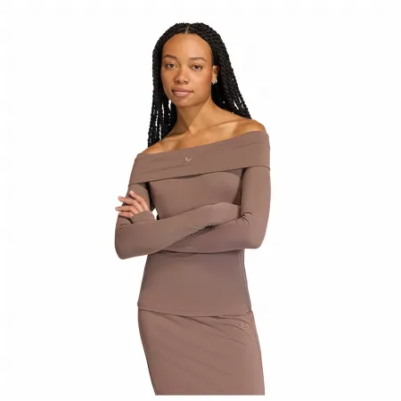 아디다스 Off-Shoulder 긴팔 티셔츠 142667966