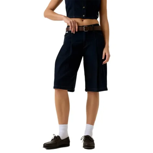 게스 클래식 Pleated 반바지 142680195