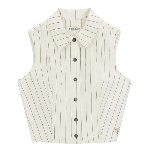 게스 W6GHZ9D7961 Cropped 반팔 티셔츠 142680232