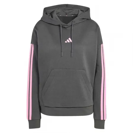 아디다스 에센셜 3 Stripes 플리스 후드티 142681035