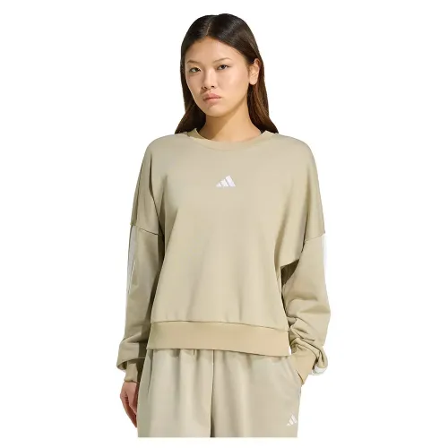 아디다스 에센셜 3 스트라이프 French Terry 스웨터 142681059