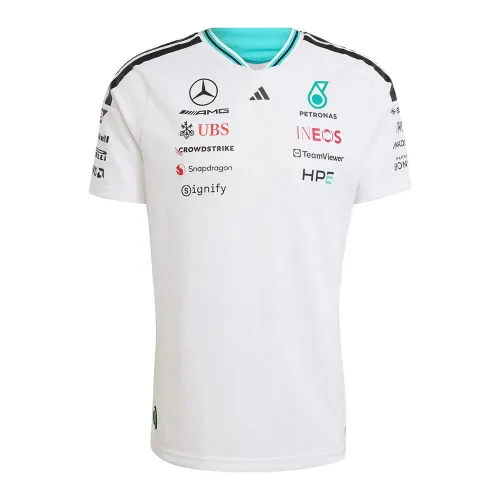 아디다스 메르세데스-AMG Petronas F1 Team Driver Authentic 반팔 티셔츠 142681594