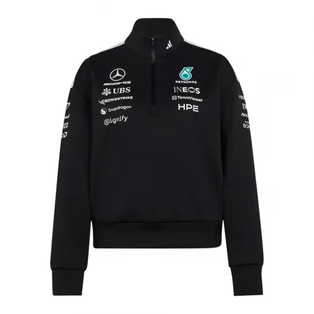 아디다스 메르세데스-AMG 페트로나스 F1 팀 Engineers 하프 지퍼 스웨터 142681610