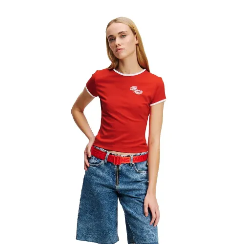 KARL LAGERFELD JEANS A2W17098 반팔 티셔츠 142685179