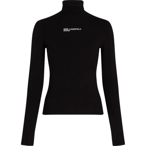 KARL LAGERFELD JEANS A3W18007 Lightweight 하이넥 스웨터 142685362
