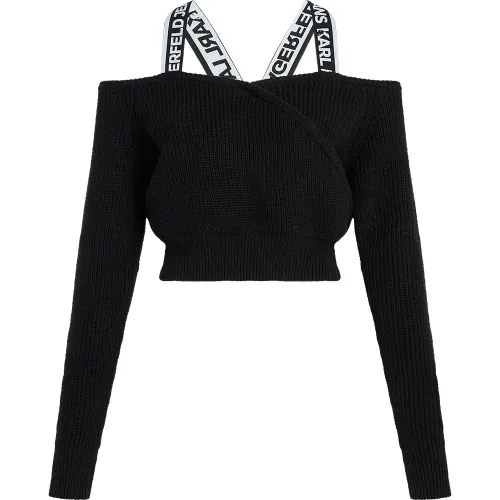 KARL LAGERFELD JEANS A3W18009 Cut-Out 스웨터 142685365