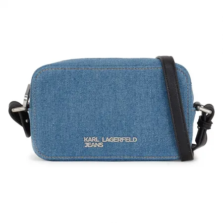 KARL LAGERFELD JEANS A3W30328 Logo Small 데님 숄더백 142685409