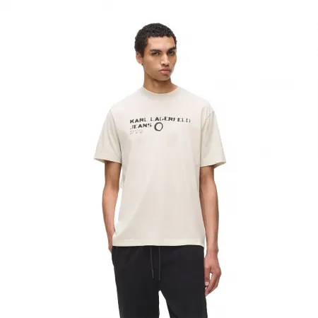 KARL LAGERFELD JEANS A4M17022 레큘러 Fit 반팔 티셔츠 142685458