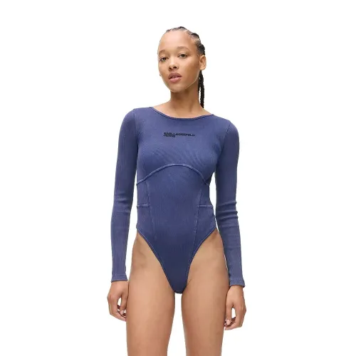 KARL LAGERFELD JEANS A4W17013 Washed 긴팔 바디 142685586