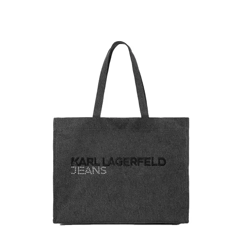 KARL LAGERFELD JEANS A4W50040 EW Logo Studs 쇼퍼백 142685605