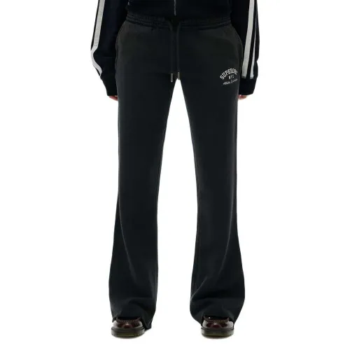 슈퍼드라이 Athletic Embroidered Flare 운동복 바지 142686632