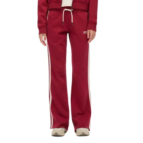 슈퍼드라이 Athletic Stripe Flare 운동복 바지 142686674