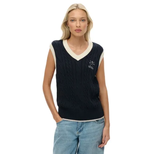 슈퍼드라이 Heritage 나시 티셔츠 142686834