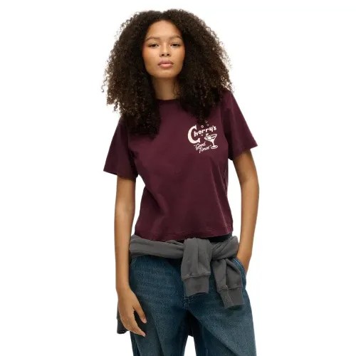 슈퍼드라이 Roadside Trade Relaxed 반팔 티셔츠 142686927