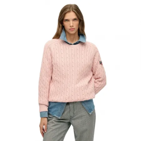 슈퍼드라이 Slouchy Cable 스웨터 142686950