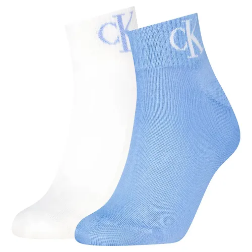 캘빈클라인 701228813 Quarter 짧은 양말 2 켤레 142691489