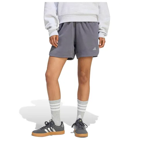 아디다스 3 Stripes Studio 플리스 Loose 반바지 142695222