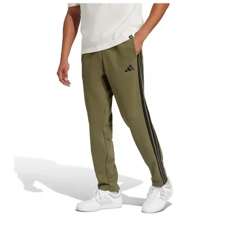 아디다스 에센셜 3 Stripes Open Hem 플리스 조거팬츠 142695924