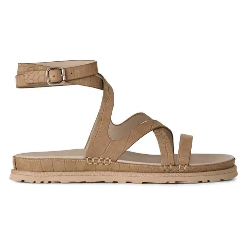 어그 Goldengaze Em보스ed Ankle Wrap 샌들 142703410