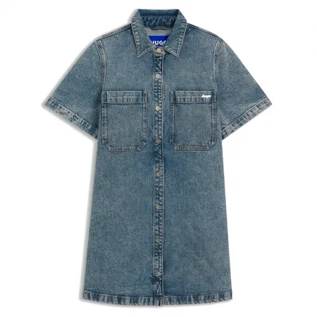 휴고 보스 Gandira 10276954 BLUE 원피스 142705119