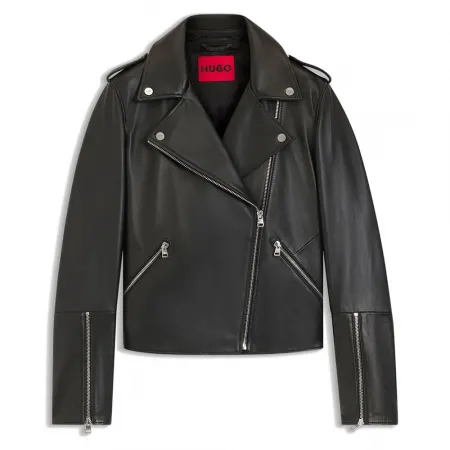 휴고 보스 Lujana 10272243 02 가죽 자켓 142705237