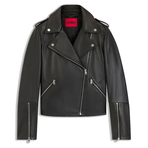 휴고 보스 Lujana 10272243 02 가죽 자켓 142705237