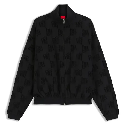 휴고 보스 Terry Monogram 10271234 풀지퍼 스웨터 142705423