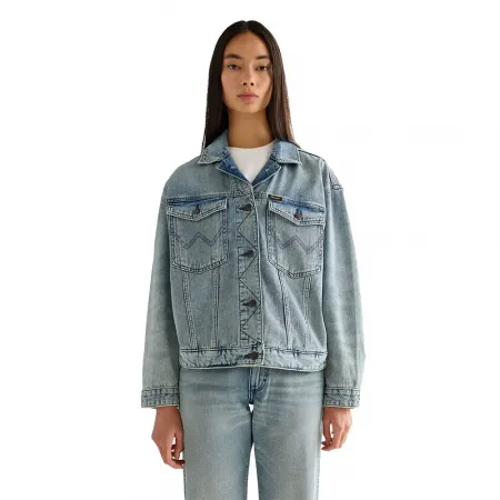 랭글러 Cowgirl Relaxed Fit 데님 자켓 142707234