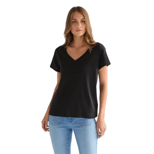 랭글러 Easy 반팔 V넥 티셔츠 142707241